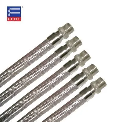 Konektor Benang Pipa Kerucut Selang Logam Stainless Steel